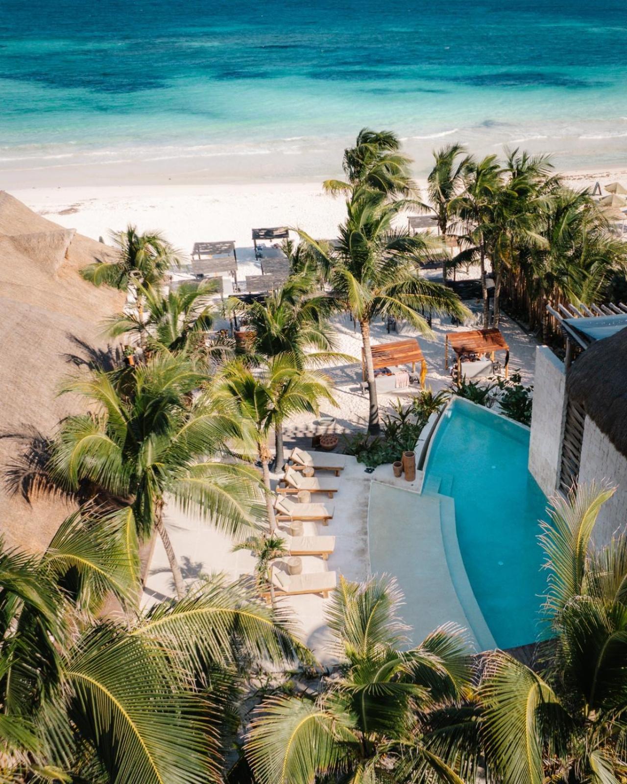 Ph Gatsby - Rooftop & Bbq & Jacuzzi & Beach Club Apartment Tulum Exterior foto